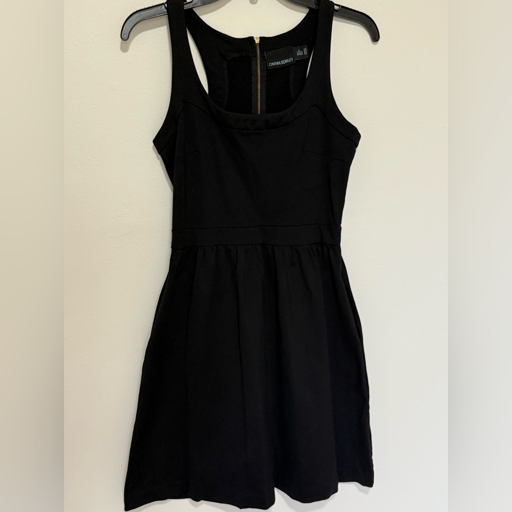 Cynthia Rowley Black Mini Dress
